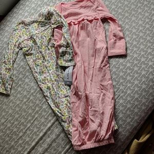 Pair of NWT sleep sacks Pink/floral
